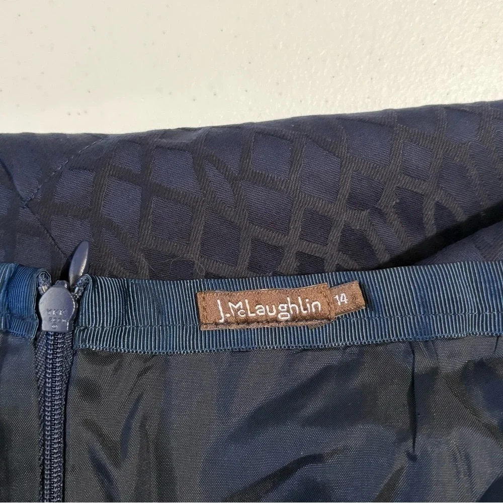 J.McLaughlin Womens Pencil skirt navy size 14